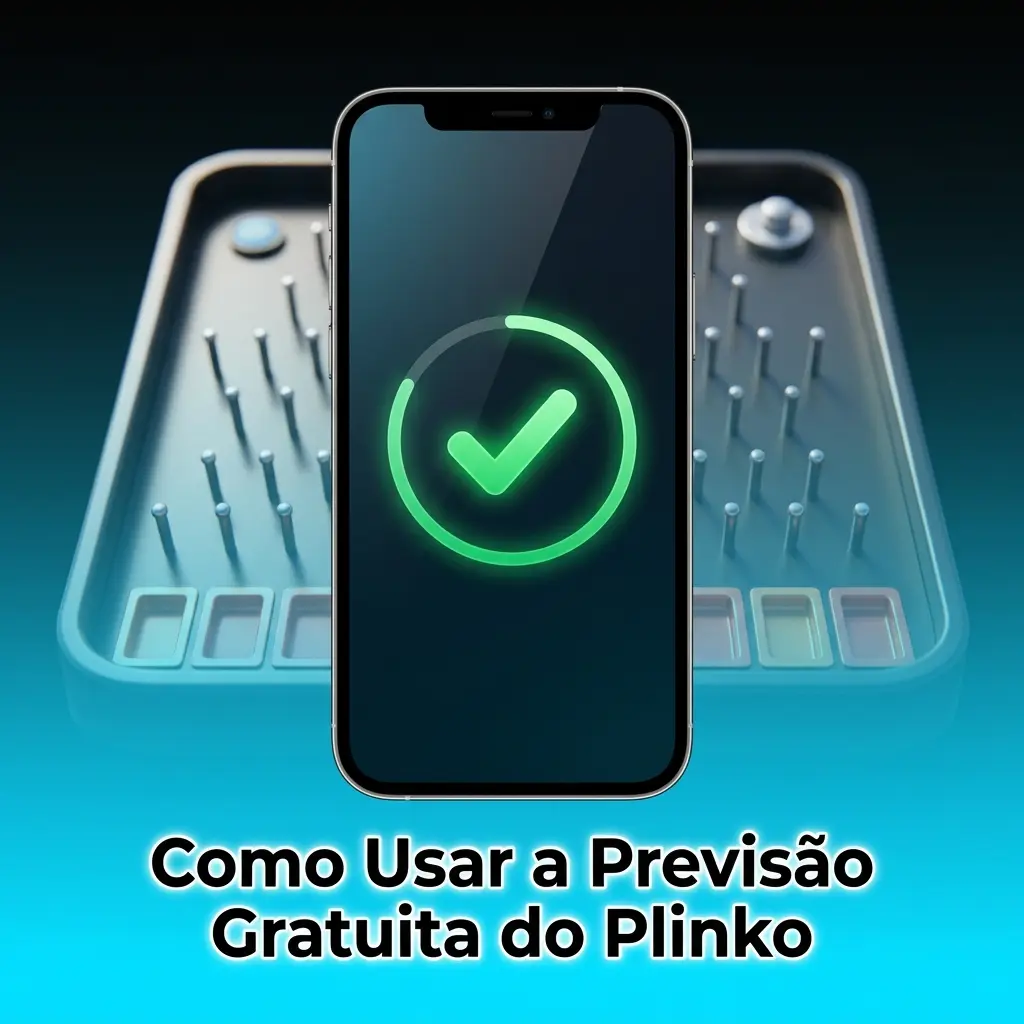 Tela do Plinko Predictor mostrando previsões de apostas e guia de uso gratuito por 1 hora após cadastro