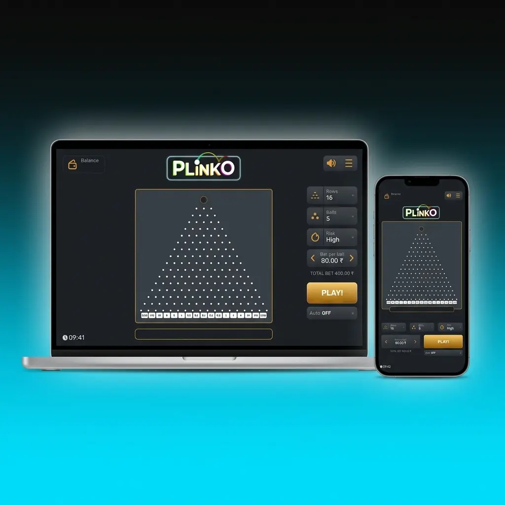 Plinko disponível para Android, iOS, Windows e macOS com interface adaptada para cada sistema operacional
